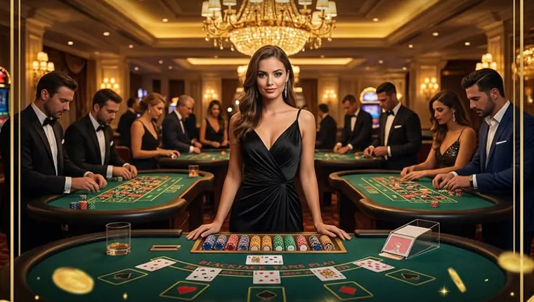 Live casino dealer interacting with players on ph365